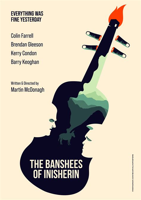 The Banshees Of Inisherin | Poster By Bcarvalhoposters