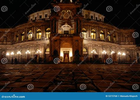 Semperoper Dresden stock photo. Image of architectural - 5373768