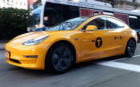 Tesla Model 3 New York yellow taxi first ride impressions