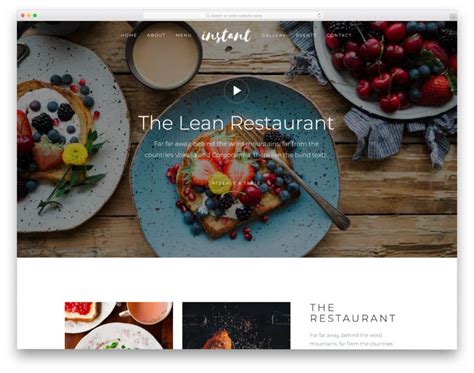 45 Best Ever Free Restaurant Website Templates Of 2022