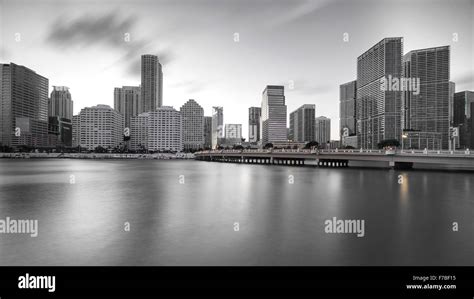 Brickell Skyline in Miami, Florida Stock Photo - Alamy