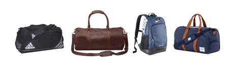 Gym Bags for Men Style Review: Four Different Style Options