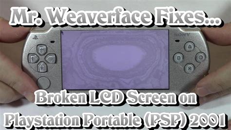 The DIY How To Fix Broken Playstation Portable PSP LCD Screen 2001 ...