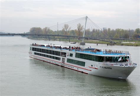 Viking Helvetia River cruise ship on Rhine River Crossing … | Flickr