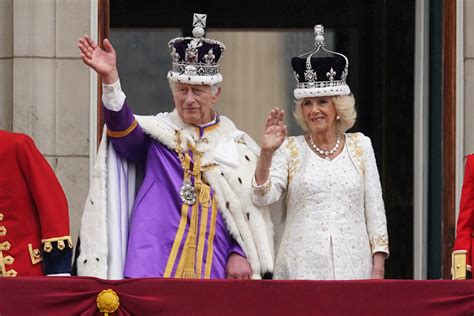 King Charles III and Queen Camilla have been crowned at Westminster ...