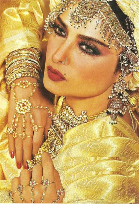 the beautiful Rekha Desi Wedding, Pakistani Wedding, Bollywood Celebrities, Bollywood Fashion ...