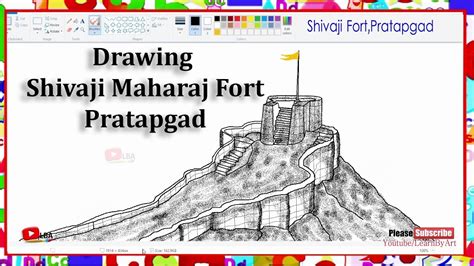 Drawing Of Shivaji Maharaj Fort : Shivaji Maharaj Chhatrapati ...