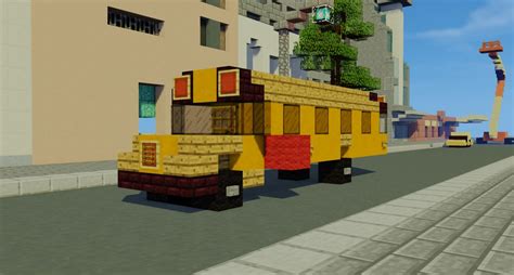 School Bus Minecraft Map