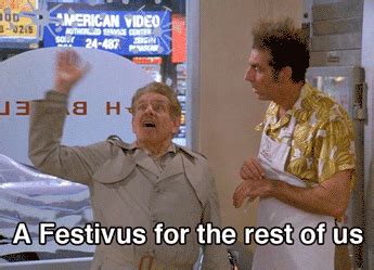 Seinfeld Animated GIF | Seinfeld, Festivus, Funny pictures