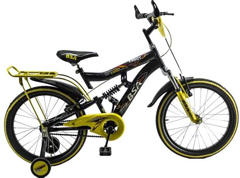 BSA Cybot 20 Inches Black & Yellow 20 T Recreation Cycle Price in India - Buy BSA Cybot 20 ...