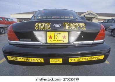 State Trooper Car Iowa Stock Photo 270055799 | Shutterstock