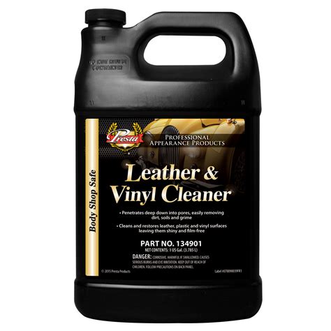 Presta PST134901 Leather & Vinyl Cleaner, 1 Gallon