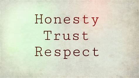 Quotes about trust and honesty to better regulate our relationships ...