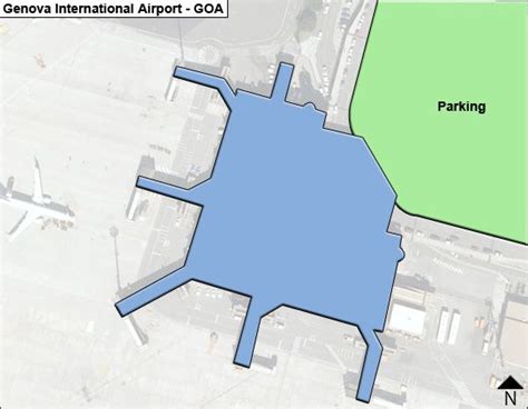 Genova GOA Airport Terminal Map