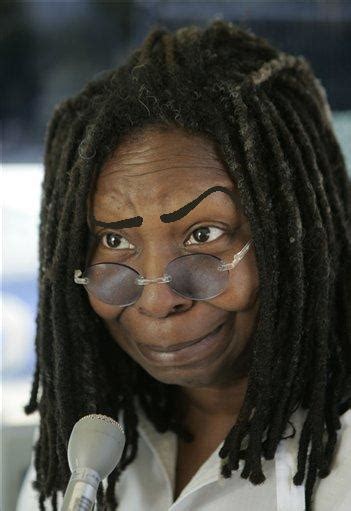 MANGLE JANGLES' CIRCUS: Whoopi Goldberg w/ Eyebrows