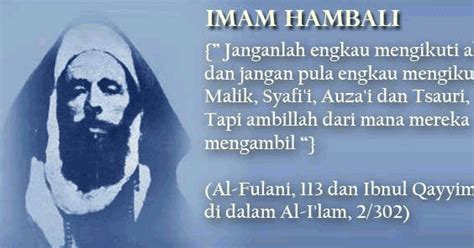 Sejarah Singkat Imam Hambali