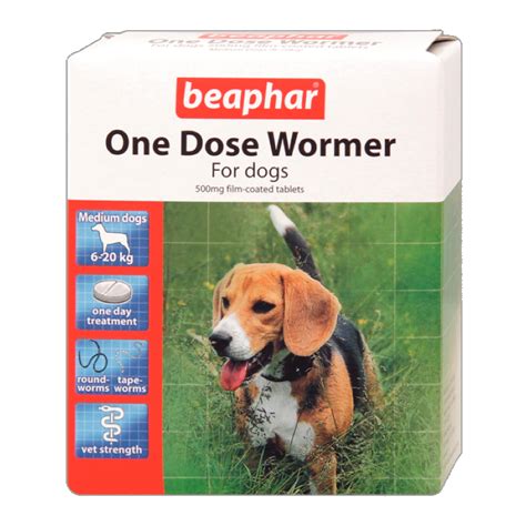 Beaphar Dog Worming Tablets One Dose & Multi Wormer Tablets for Puppies & Dogs | eBay