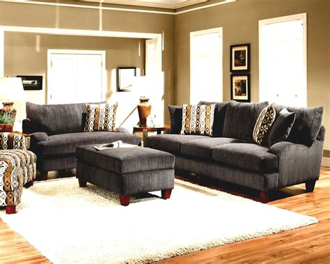 Grey Fabric Sofa Feat ... | Couch decor, Living room decor gray ...