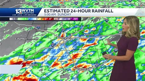 Alabama's weather is stormy at times to close out July. Beneficial rain ...