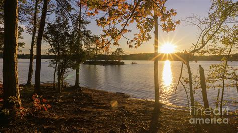 Lake Norman Sunset Photograph by Jonathan Welch - Fine Art America