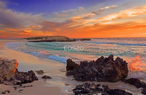 "Trigg Beach At Sunset " by EOS20 | Redbubble