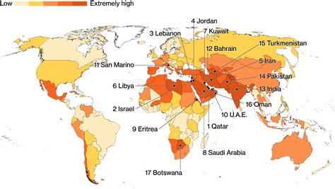 Cartographie numérique: Etudier les risques de pénurie d'eau dans le monde avec l'Atlas Aqueduct ...