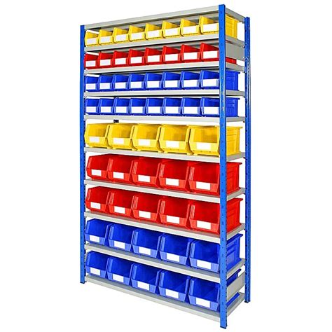 Warehouse Storage Shelf And Plastic Bin Plastic Box With Iso9001 Ce Certificate - Buy Warehouse ...