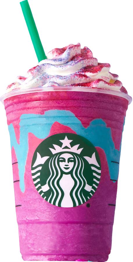 Download Coffee Frappuccino Food Drink Starbucks Unicorn Hq Png Image