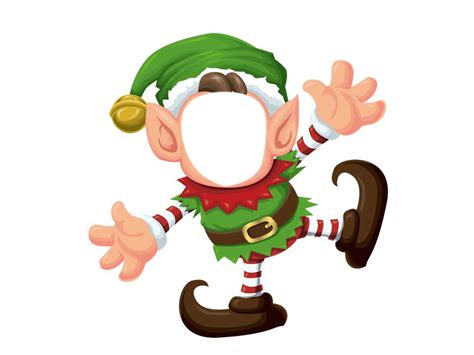 Christmas Elf Body Template