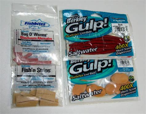 Berkley Gulp and Fishbites Artificial Saltwater Fishing Baits