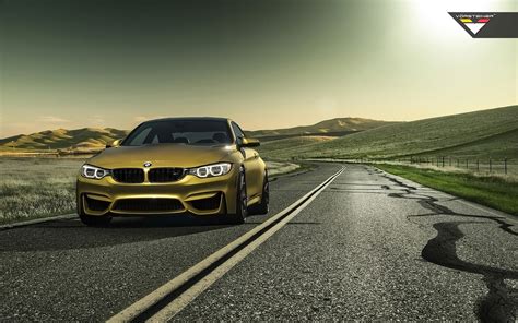 2014 Vorsteiner BMW M4 Austin Yellow Wallpaper | HD Car Wallpapers | ID ...