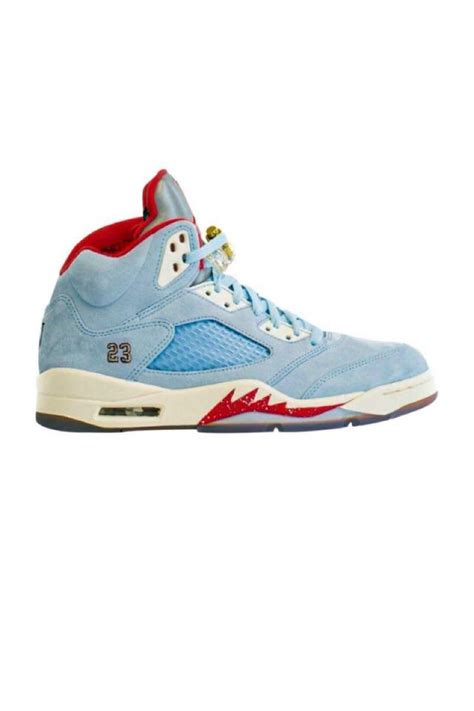 Air Jordan 5 Retro x Trophy Room Ice Blue (MENS) | Kixify Marketplace