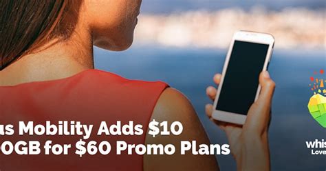 Telus Mobility Adds $10 To 10GB for $60 Promo Plans | WhistleOut