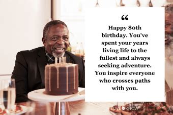 Happy 80th Birthday Quotes and Sayings | LoveToKnow