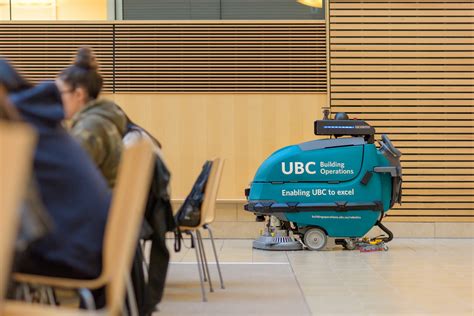 Innovative floor-cleaning robots now scrubbing the halls of UBC