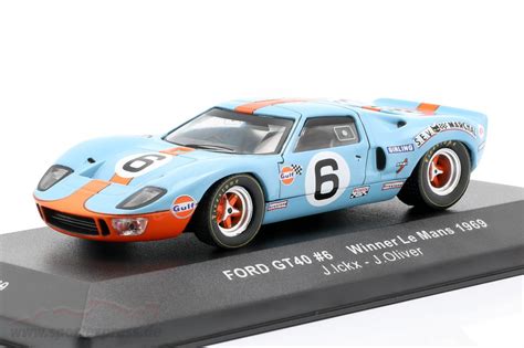 Ford GT40 Gulf #6 Winner 24h LeMans 1969 Ickx, Oliver - LM1969, EAN 4895102304981