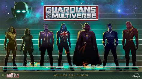 What if...? || Official Guardians Of The Multiverse Poster - Marvel series on D+ photo (44163710 ...