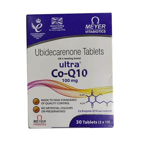 Buy Ultra Coq10 100mg Tablet 30'S Online at Upto 25% OFF | Netmeds