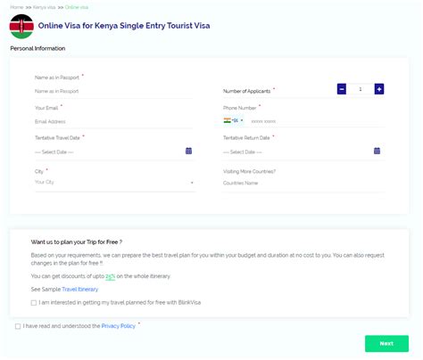 Fill Your Online Kenya Visa Application and Get Cashback! - Apply Now