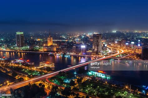 City Skyline Cairo At Dusk High-Res Stock Photo - Getty Images