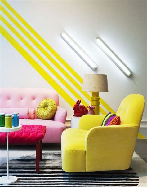 How to Use Pantone s *Playful* Palette in Every Room via Brit + Co Interior Art, Home Interior ...