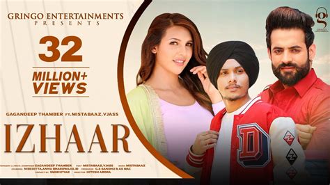 Izhaar | Gagan Deep Thamber | Mistabaaz | Punjabi Songs | @GringoEntertainmentsofficial ...