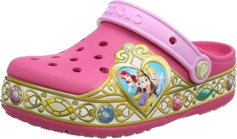 Crocs Girls Crocband Disney Princess Lights Clog Kids: Amazon.co.uk: Shoes & Bags