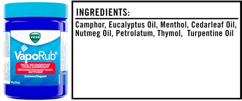 Vicks VapoRub Ingredients: Everything in This Tingly Chest Jelly