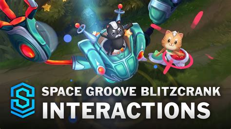 Space Groove Blitzcrank Special Interactions - YouTube