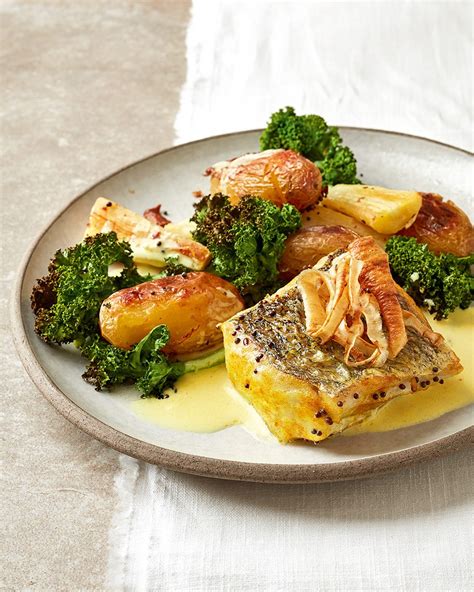 Turmeric-roasted hake with coconut sauce - delicious. magazine