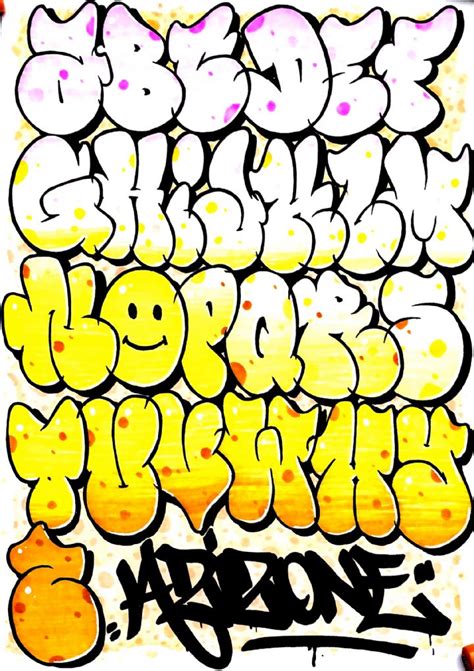 throw ups graffiti alphabet - Google Search #Letters | Graffiti lettering, Graffiti lettering ...