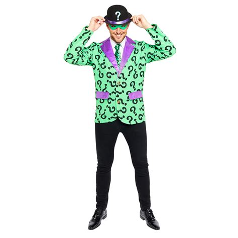 The Riddler Adult Costume - LiliBizarre The Riddler Adult Costume