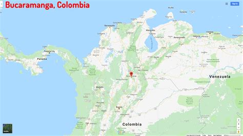 Bucaramanga Map - Colombia