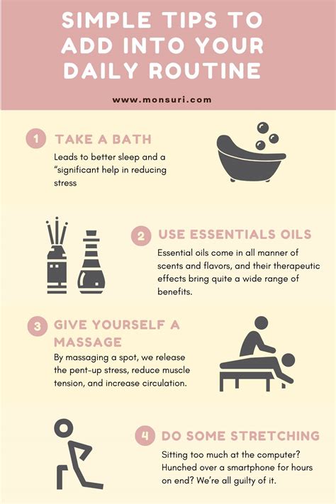 Self-Care Routine Ideas for a Healthier Life | Monsuri